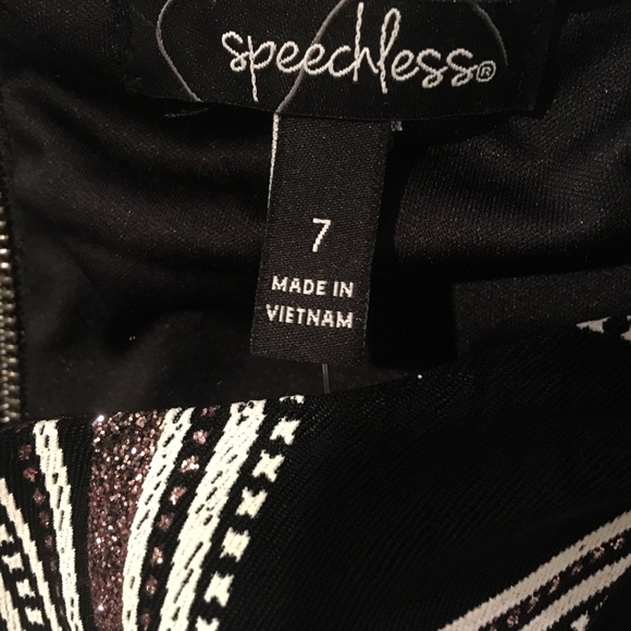 NWT Speechless sz7 BodyCon Flapper 1920’s Style Dress - Picture 5 of 7